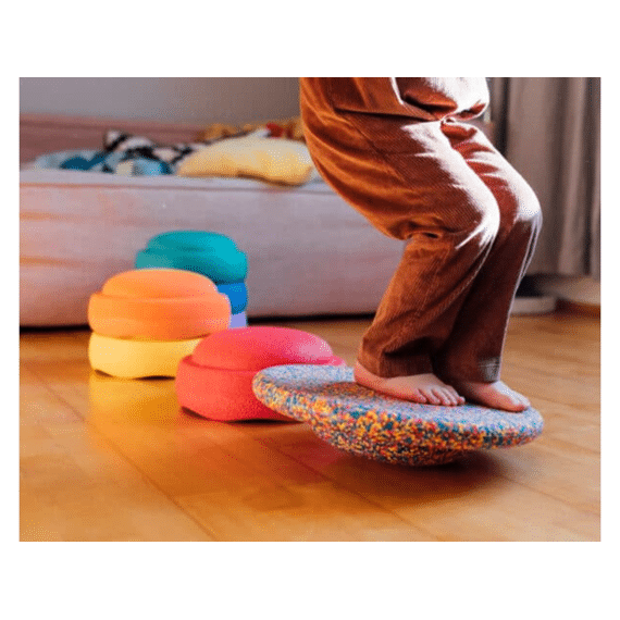 Stapelstein Rainbow Set Classic 6 + 1 Super Confetti