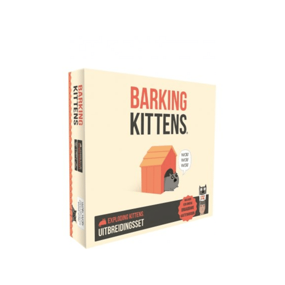 Exploding Kittens Uitbreiding Barking Kittens Spel