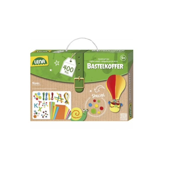 Lena Creatief Jumbo Knutselkoffer 400st Hobbybox