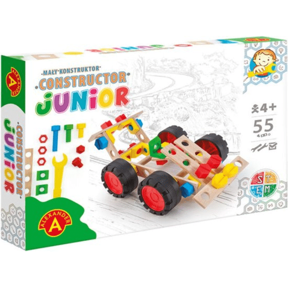 Construction Junior Set 55st Racewagen