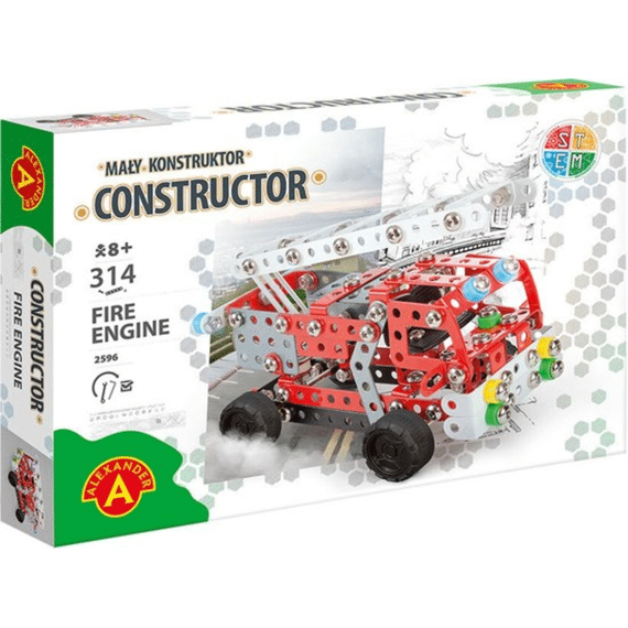 Constructor Set 314st Brandweerwagen
