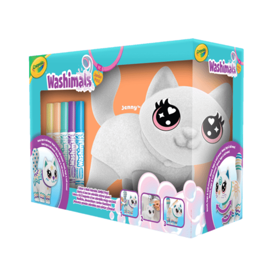 Crayola Washimals Jumbo Cat