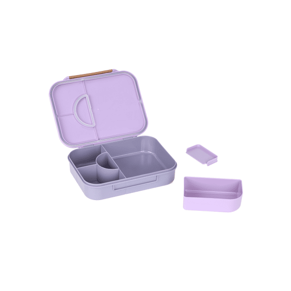 Lassig Bento-lunchbox Little Gang Heart Lila