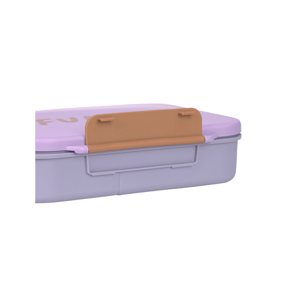 Lassig Bento-lunchbox Little Gang Heart Lila