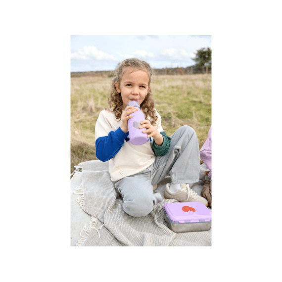 Lassig Drinkfles Little Gang Heart Lila