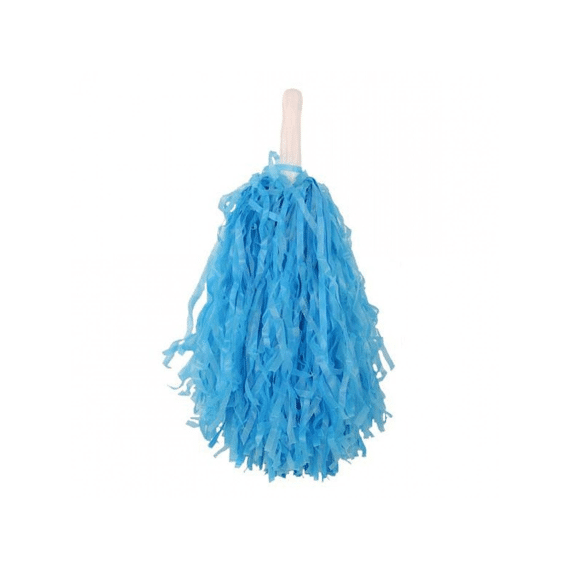 Pom pom blauw
