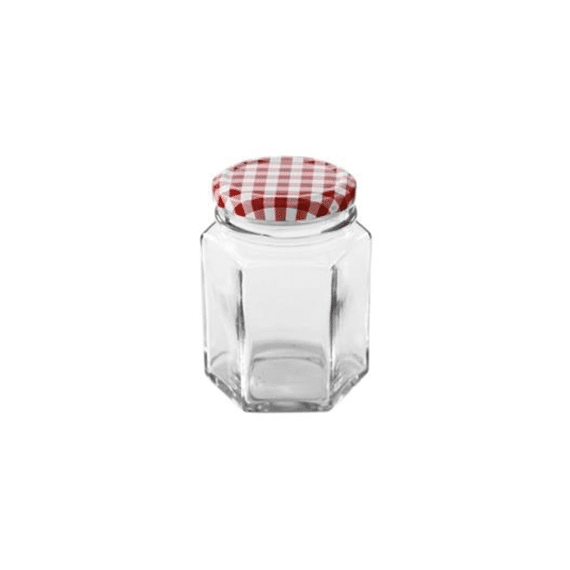 Weck Confituurbokaal Zeshoekig + Schroefdeksel 6st 110ml 48mm