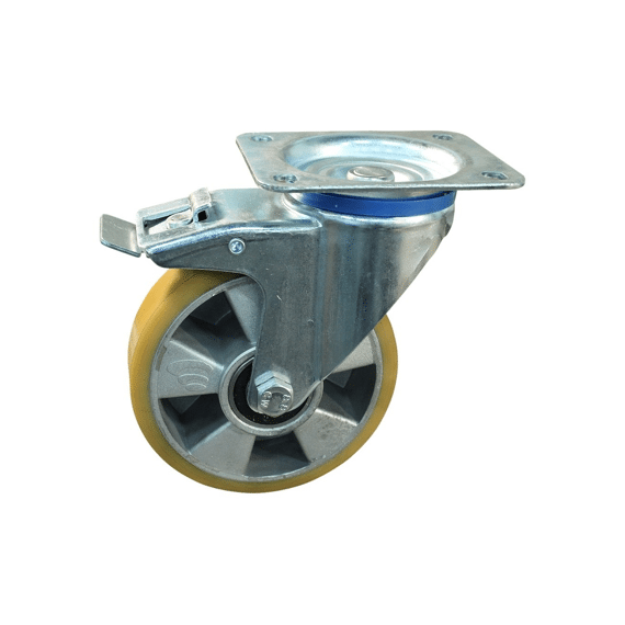 Zwenkwiel Alu+poluy 125 Mm 200kg