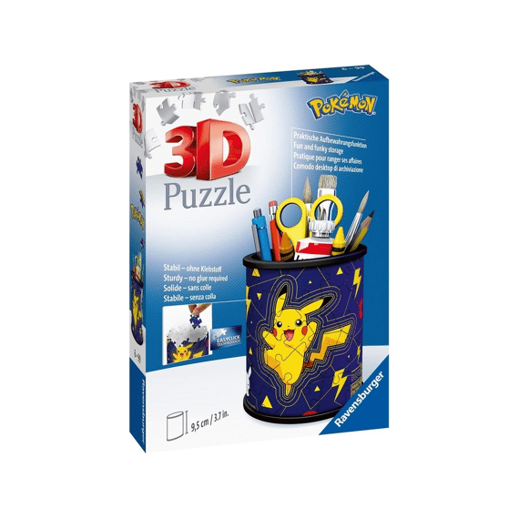 Puzzel 3D 54st Pennenbak Pokemon