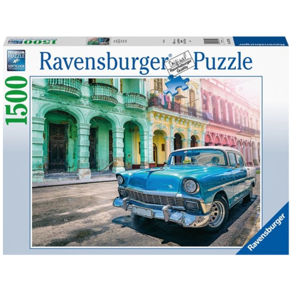 Puzzel 1500st Cuba Cars