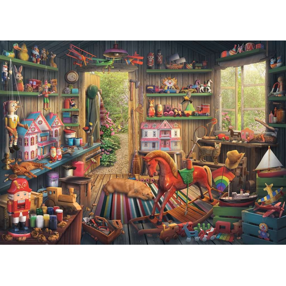 Puzzel 1000st Speelgoed van vroeger