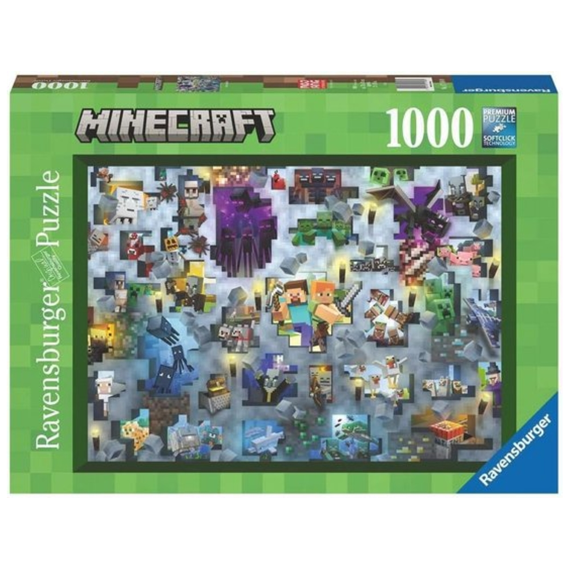 Puzzel 1000st Minecraft Mobs
