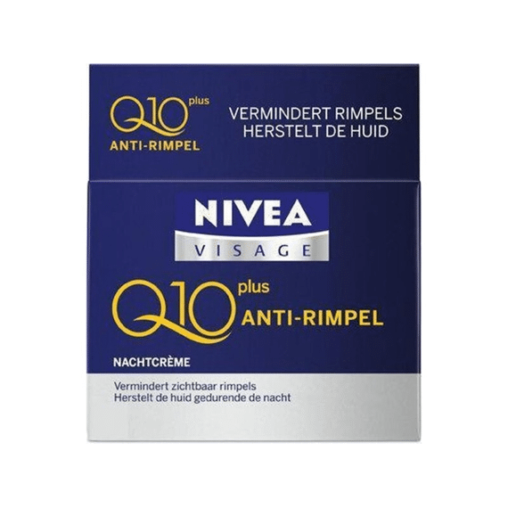 Nivea Nachtcreme Anti Rimpel Q10 Plus 50Ml