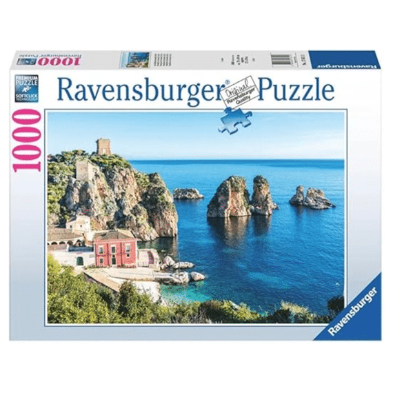 Puzzel 1000st Faraglioni de Scopello Sicilië