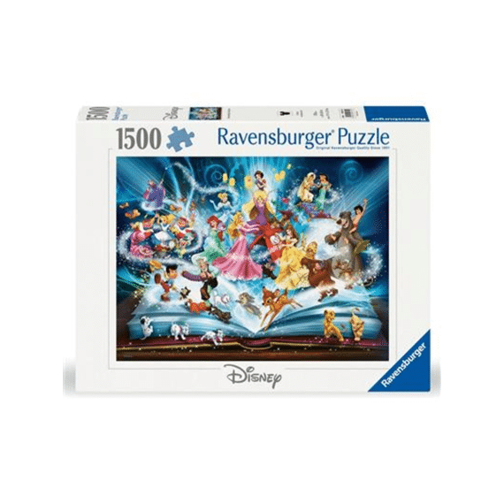 Puzzel 1500st Disney''s magische sprookjesboek