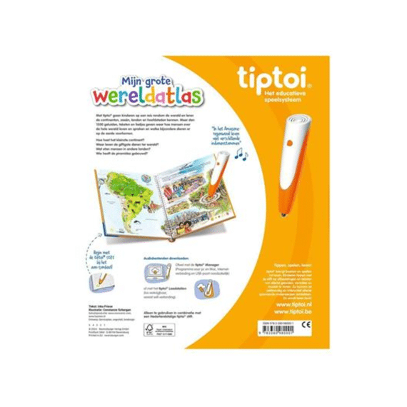 Tiptoi Boek De wereldatlas