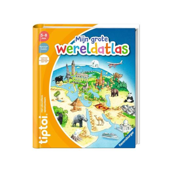 Tiptoi Boek De wereldatlas
