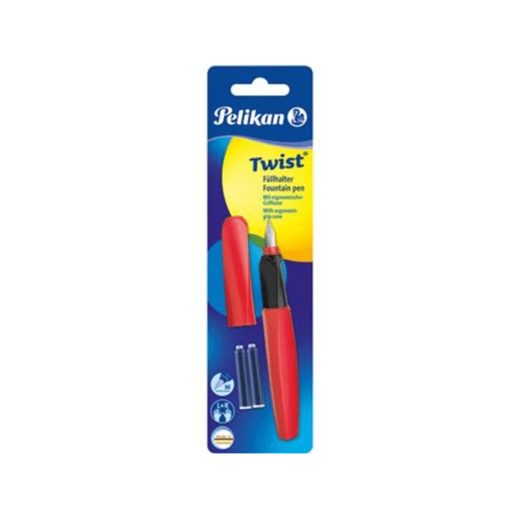 Pelikan Twist Vulpen Fiery Red