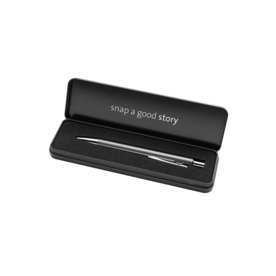 Pelikan Balpen Snap in Metal Case Metallic Platinum