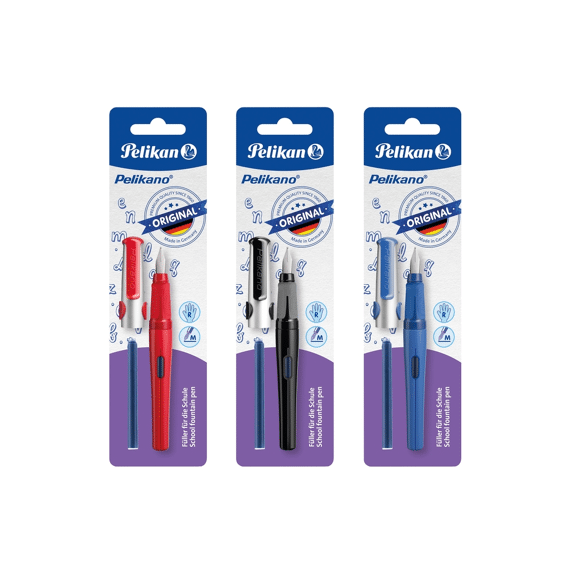Pelikan Vulpen Pelikano Structure 2 Inktvullingen Assortiment