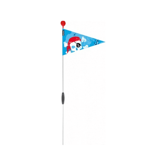 Puky 9225 Fietsvlag blauw Piraat