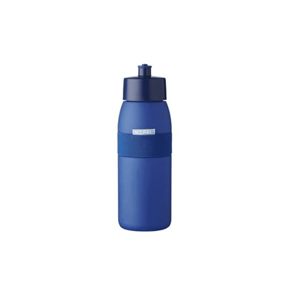 Mepal Drinkfles Sport Ellipse To Go Vivid Blue 75x75x225mm 500ml