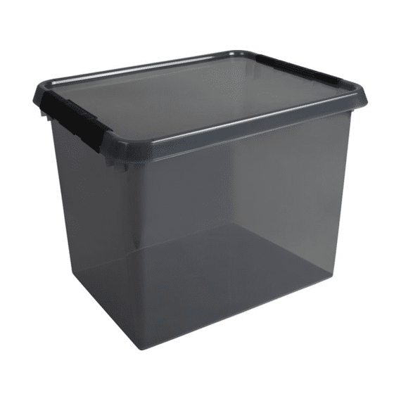 Sunware Comfort Line Box 52L Transparant Grijs-Zwart