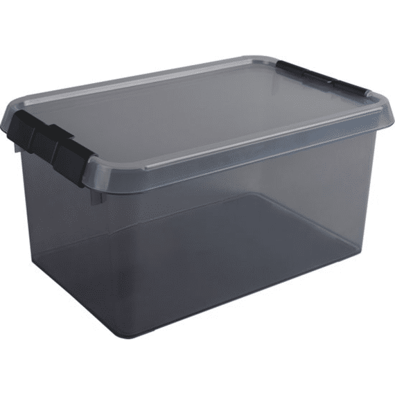 Sunware Comfort Line Box 6L Transparant Grijs-Zwart