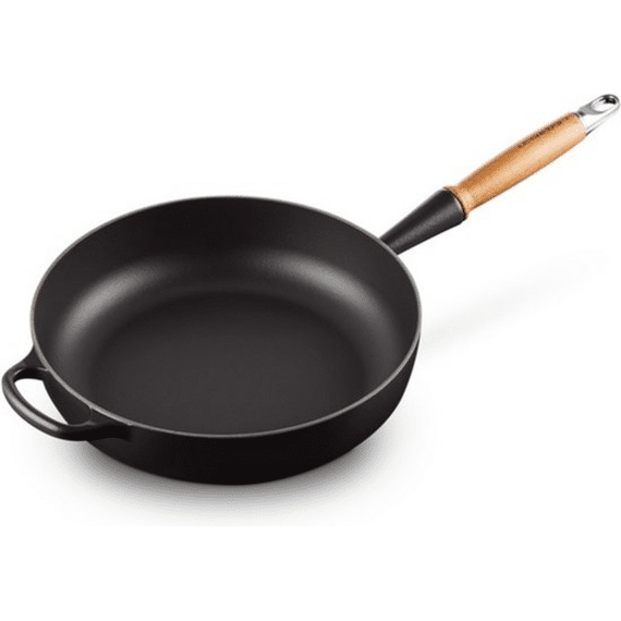 Le Creuset Signature Hapjespan 28cm Mat Zwart