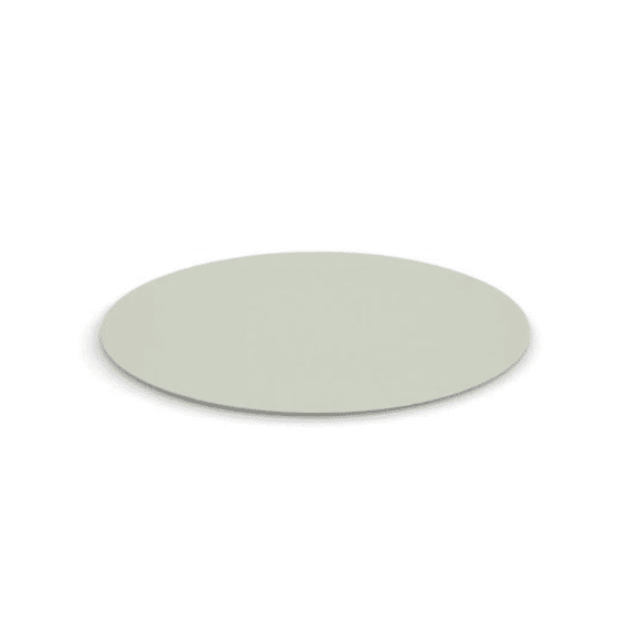 Zeller Placemat Rond Kunstleder 38cm Munt