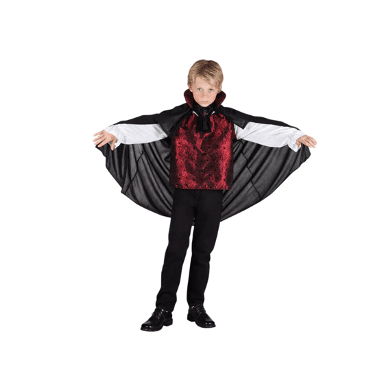 Kinderkostuum Vampire king cape 4-6 jaar