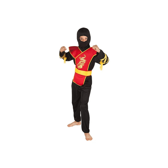 Kinderkostuum Ninja master 7-9 jaar