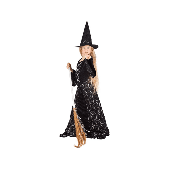 Kinderkostuum Midnight Witch 7-9 jaar