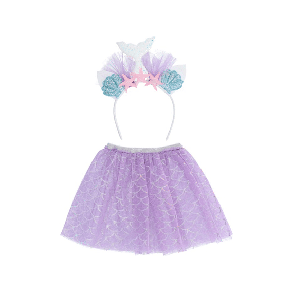 Verkleedset Mermaid Stars Tiara en Tutu