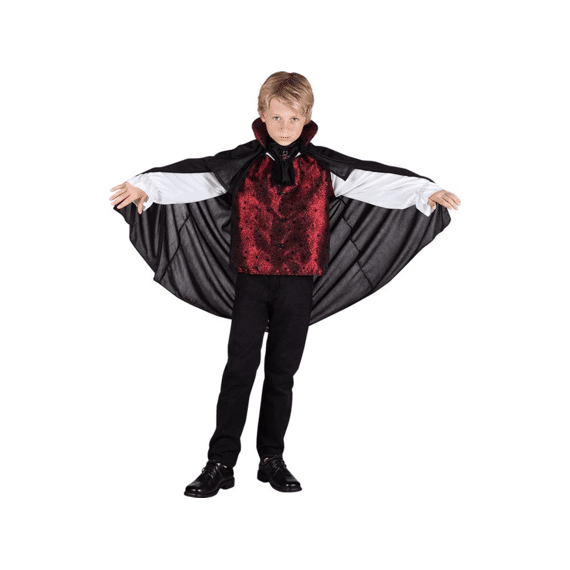 Kinderkostuum Vampire king cape 7-9 jaar