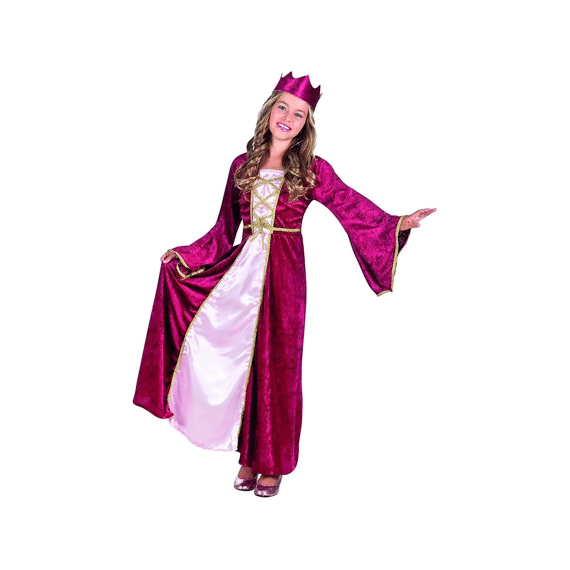 Kinderkostuum Renaissance queen 4-6 jaar