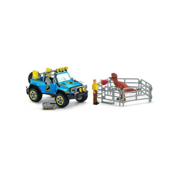 Schleich 41464 Off-road voertuig met wachtpost Dinosaurs