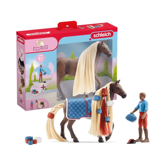 Schleich 42586 Starterset Leo & Rocky Beauty Horse Club