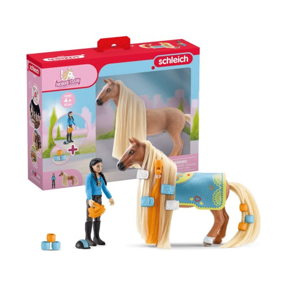 Schleich 42585 Starterset Kim & Caramelo Beauty Horse Club