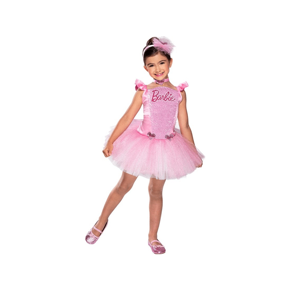 Kinderkostuum Barbie Ballerina Jaar : 7/8
