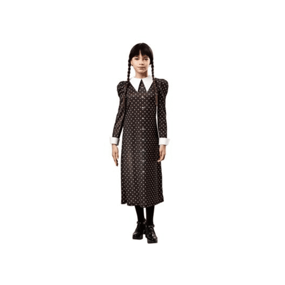 Kinderkostuum Wednesday Schooluniform Klassiek Jaar : 9/10