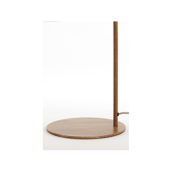 Tafellamp 26x20x59.5cm Donio Houtprint Naturel + Rope Creme