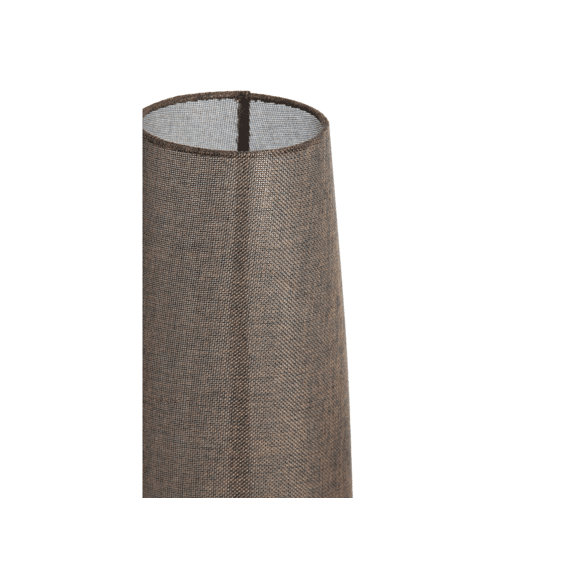 Tafellamp D15x42cm Howie Hout Print Donkerbruin + Donkerbruin