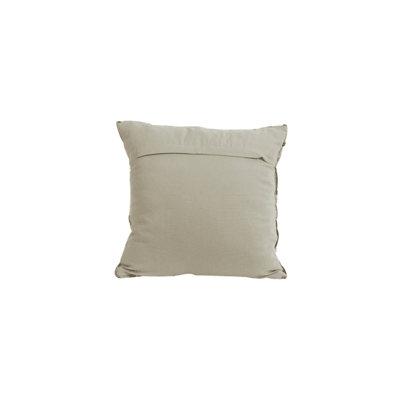 Kussen 45x45cm Jembana Zand + Olijfgroen