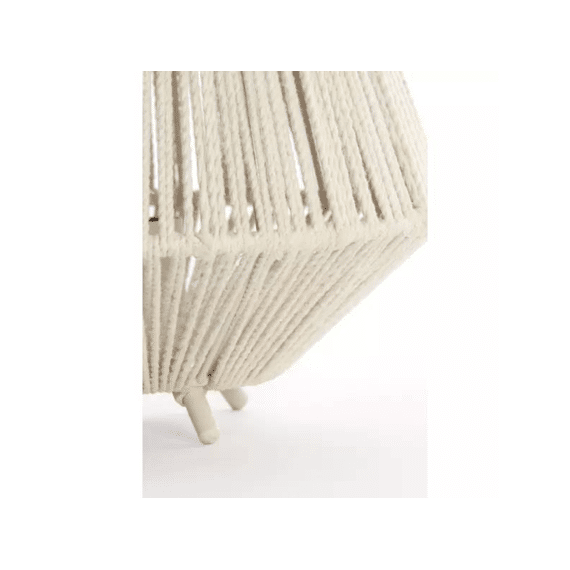 Tafellamp D28x32cm Felida Creme