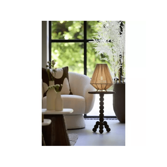 Tafellamp D28x32cm Felida Creme