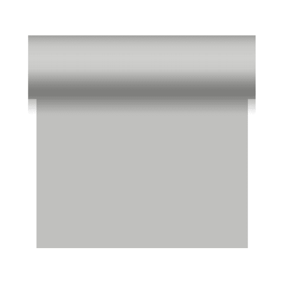 Duni Dunisilk Tafelloper/Placemats 0,4x4,8m Zilver