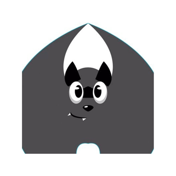 Paper + Design Servetten Silhouette 33cm 12stuks Cute Bat