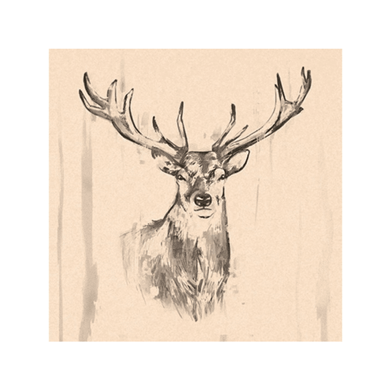 Paper + Design Servetten 33x33cm 20stuks Colourful Deer
