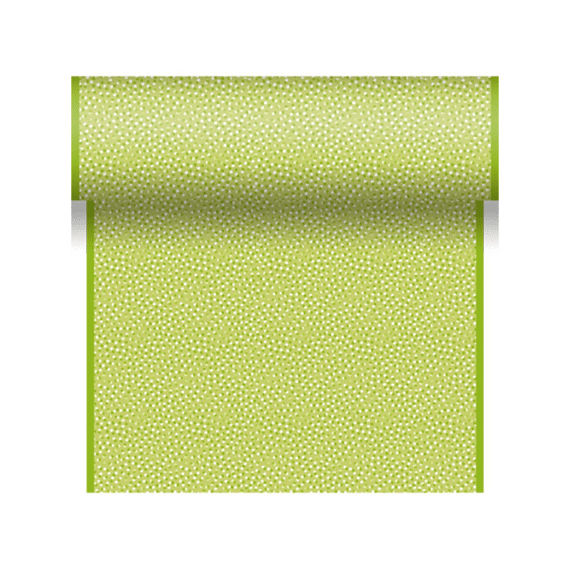 Duni Tête à Tête 3-in-1 40x480cm Playful Dots Kiwi